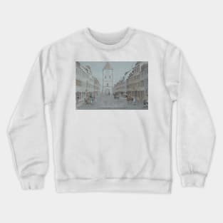 Historic town of Breisach cathedral and rooftops view, Baden-Württemberg region of Germany Crewneck Sweatshirt